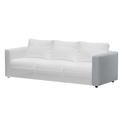 Vimle betræk smal armlæn 15 x 93 x 61 cm fra kollektionen Amsterdam, Stof: 704-46