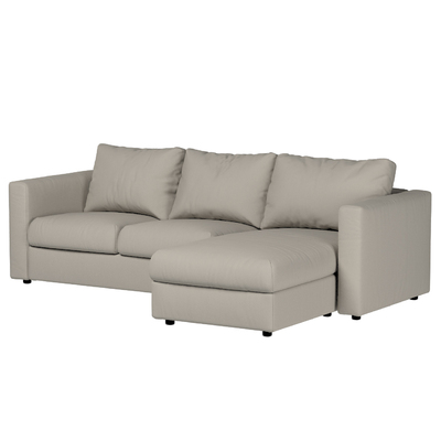 Vimle betræk chaiselongsektion u.armlæn 81 x 164 x 83 cm fra kollektionen Living 2, Stof: 162-00