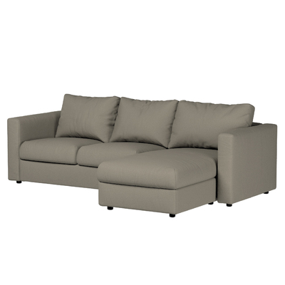 Vimle betræk chaiselongsektion u.armlæn 81 x 164 x 83 cm fra kollektionen Living, Stof: 162-51