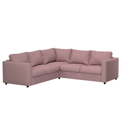 Vimle betræk hjørnesektion 93 x 93 x 83 cm fra kollektionen Amsterdam, Stof: 704-48