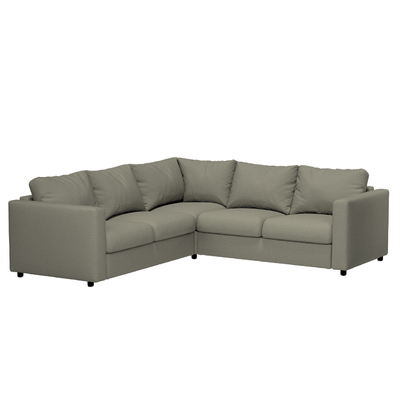 Vimle betræk hjørnesektion 93 x 93 x 83 cm fra kollektionen Living 2, Stof: 161-42
