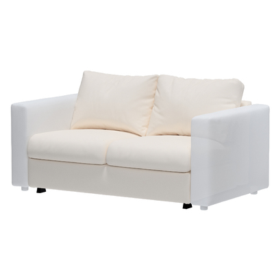 Vimle betræk 2-pers. sovesofa u.armlæn 160 x 98 x 83 cm fra kollektionen Etna, Stof: 705-01