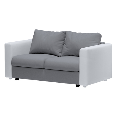 Vimle trekk 2-seters sovesofa u.armlene 160 x 98 x 83 cm fra kolleksjonen Cotton Panama, Stoffets bredde: 702-46