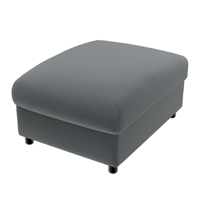 Vimle betræk taburet 73 x 98 x 48 cm fra kollektionen Ingrid, Stof: 705-43