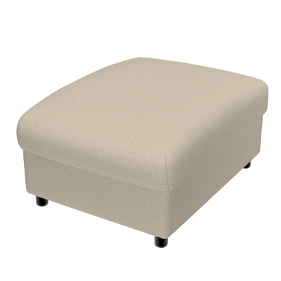 Vimle betræk taburet 73 x 98 x 48 cm fra kollektionen Amsterdam, Stof: 704-52