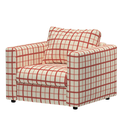 Housse pour section 1 pl. Vimle 71 x 98 x 83 cm dans la collection Avinon, Tissu: 131-15