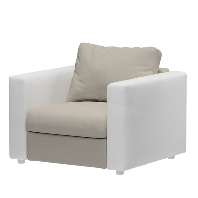 Vimle betræk lænestol u.armlæn 71 x 98 x 83 cm fra kollektionen Living 2, Stof: 162-00