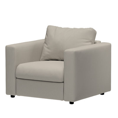 Vimle betræk lænestol u.armlæn 71 x 98 x 83 cm fra kollektionen Living 2, Stof: 162-00