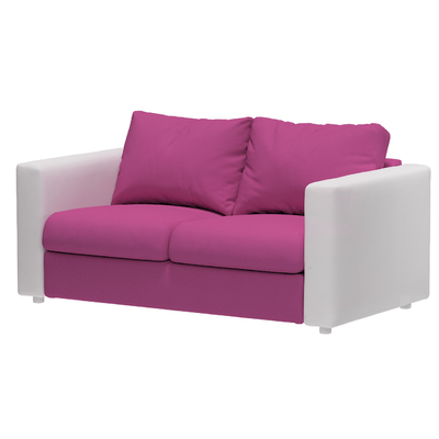 Vimle betræk 2-pers. sofa u.armlæn