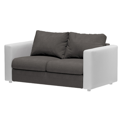 Vimle betræk 2-pers. sofa u.armlæn