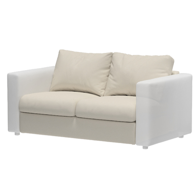 Vimle betræk 2-pers. sofa u.armlæn