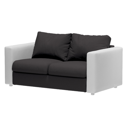 Vimle betræk 2-pers. sofa u.armlæn