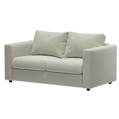 Vimle betræk 2-pers. sofa u.armlæn 141 x 98 x 83 cm fra kollektionen Ingrid, Stof: 705-41