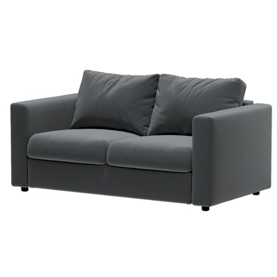 Vimle betræk 2-pers. sofa u.armlæn 141 x 98 x 83 cm fra kollektionen Ingrid, Stof: 705-43