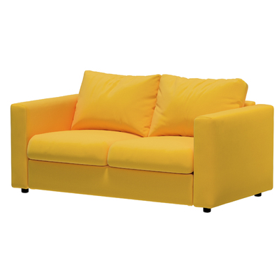 Vimle betræk 2-pers. sofa u.armlæn 141 x 98 x 83 cm fra kollektionen Ingrid, Stof: 705-46