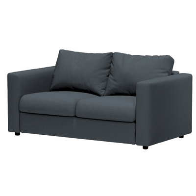 Vimle betræk 2-pers. sofa u.armlæn 141 x 98 x 83 cm fra kollektionen Etna, Stof: 705-30