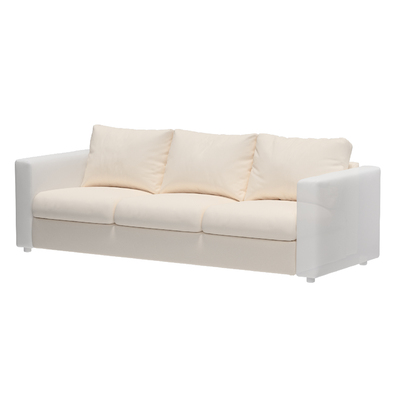 Vimle betræk 3-pers. sofa u.armlæn