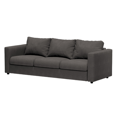 Vimle betræk 3-pers. sofa u.armlæn 211 x 98 x 83 cm fra kollektionen Etna, Stof: 705-35