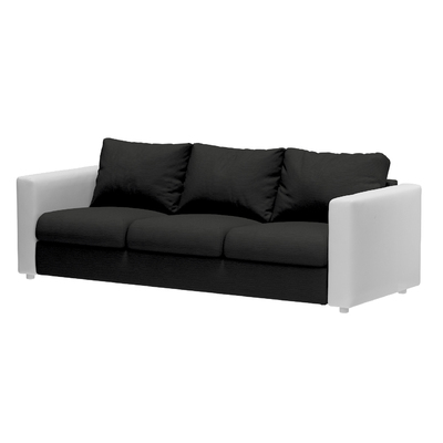 Vimle betræk 3-pers. sofa u.armlæn