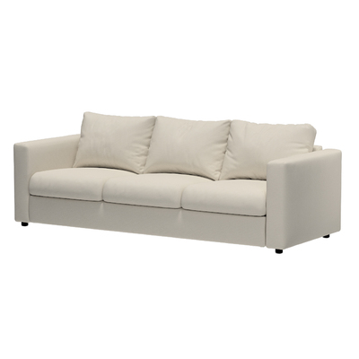 Vimle betræk 3-pers. sofa u.armlæn 211 x 98 x 83 cm fra kollektionen Cotton Panama, Stof: 702-45