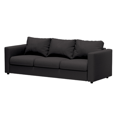 Vimle betræk 3-pers. sofa u.armlæn 211 x 98 x 83 cm fra kollektionen Cotton Panama, Stof: 702-08