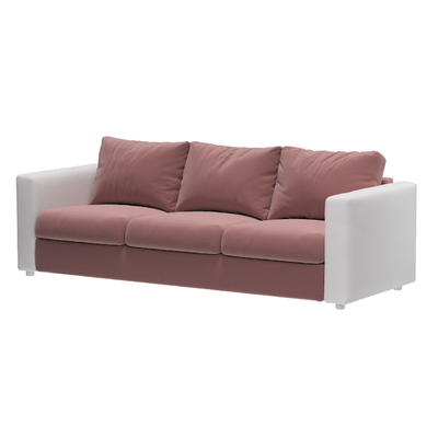 Vimle betræk 3-pers. sofa u.armlæn