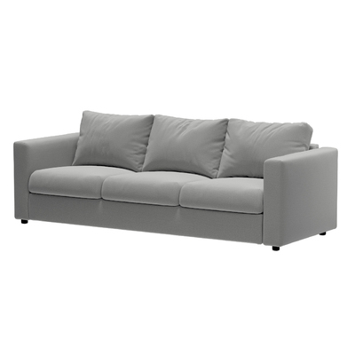 Vimle betræk 3-pers. sofa u.armlæn 211 x 98 x 83 cm fra kollektionen Ingrid, Stof: 705-42