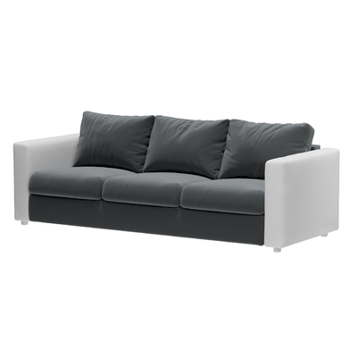 Vimle betræk 3-pers. sofa u.armlæn