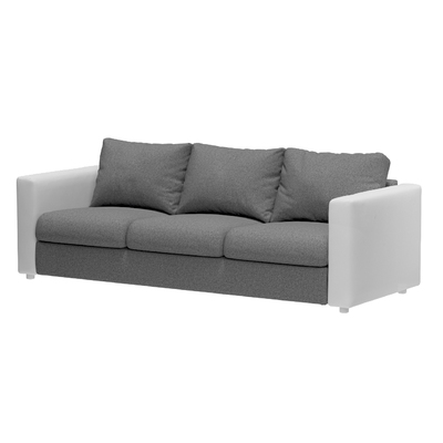 Vimle betræk 3-pers. sofa u.armlæn