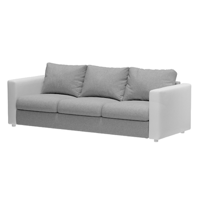 Vimle betræk 3-pers. sofa u.armlæn