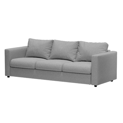 Vimle betræk 3-pers. sofa u.armlæn 211 x 98 x 83 cm fra kollektionen Amsterdam, Stof: 704-55