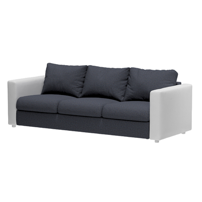 Vimle betræk 3-pers. sofa u.armlæn