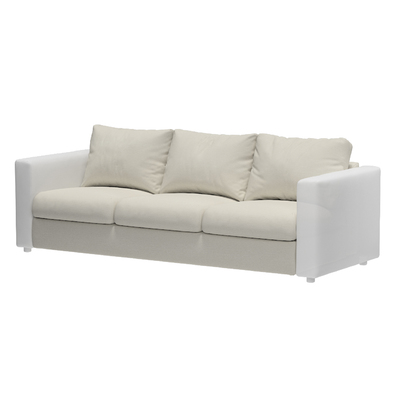 Vimle betræk 3-pers. sofa u.armlæn