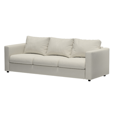 Vimle betræk 3-pers. sofa u.armlæn 211 x 98 x 83 cm fra kollektionen Living 2, Stof: 162-37