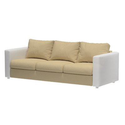 Vimle betræk 3-pers. sofa u.armlæn
