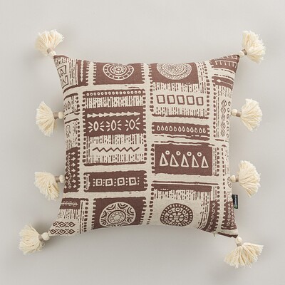 Tassel Nomad Tribal cushion cover 45x45 cm 45x45