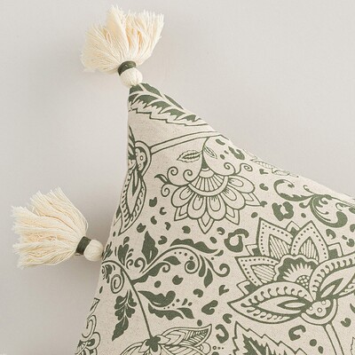 Poszewka na poduszkę Tassel Nomad Floral 45x45 cm 45x45
