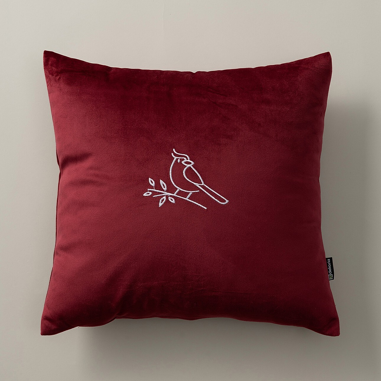 Dekoria Potah na polštář Bird on Branch 43x43 cm, 43 x 43cm