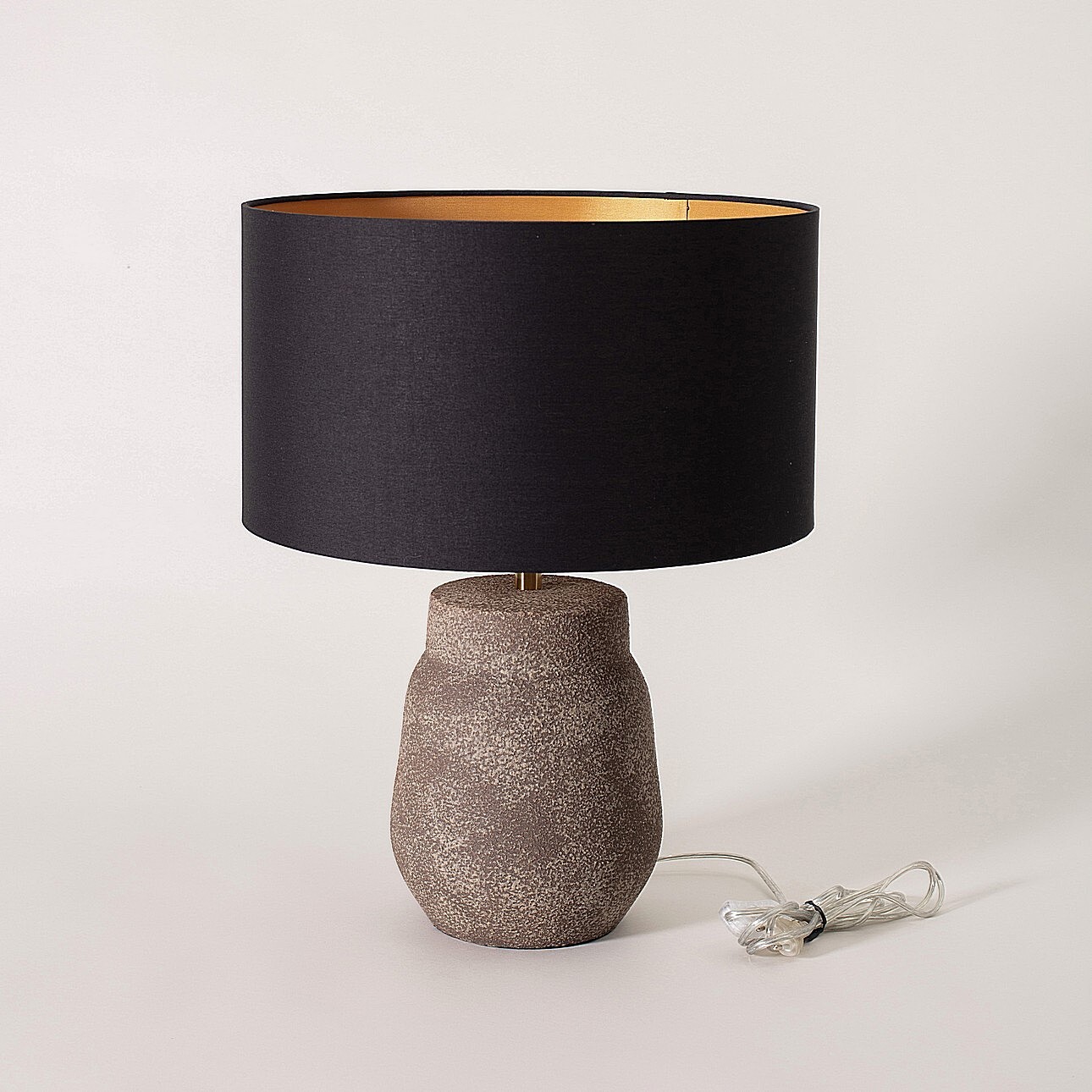 Levně Dekoria Stolní lampa Tellus II 51 cm, 40x40x51 cm