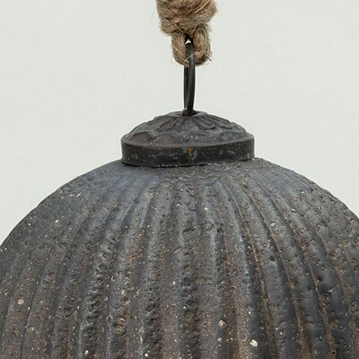 Bombka szklana Rustic Black 10 cm 10x10x10 cm