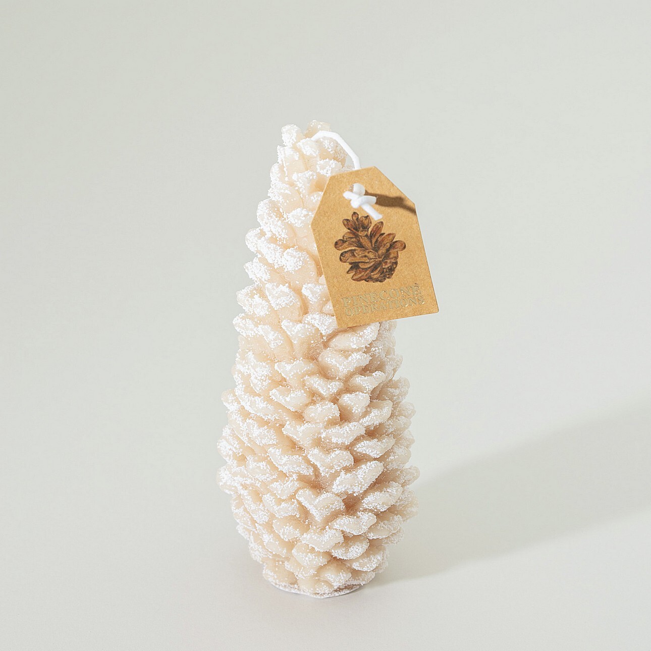 Levně Dekoria Svíčka Pine Frost I 7x18 cm, 7x7x18 cm
