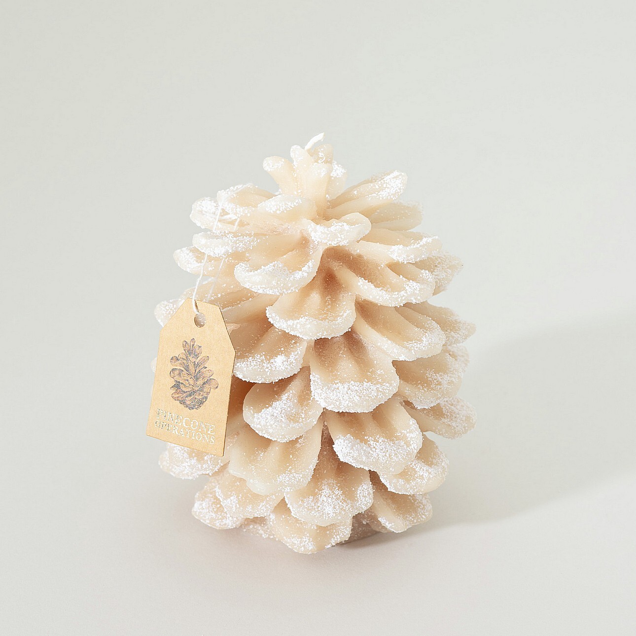 Levně Dekoria Svíčka Pine Frost II 13x13x15 cm, 13x13x15 cm