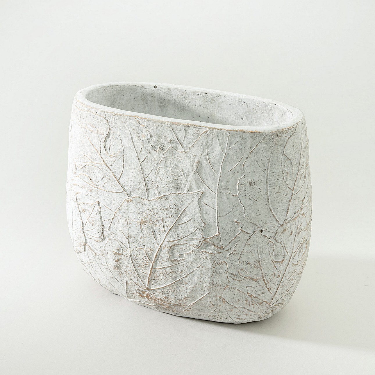 Levně Dekoria Květináčový obal Leaf II 25x14x21 cm, 25x14x21 cm