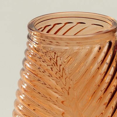 Glass vase Leaf II 13x10x29 cm 13x10x29 cm