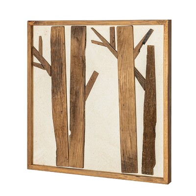 Obraz Wooden Forest 62x62 cm 62x4x62 cm