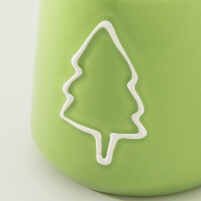 Kubek Winter Pine 10x13x9 cm 10x13x9 cm