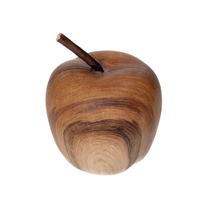 Dekoracja Wooden Apple II 8 cm 8x8x10 cm
