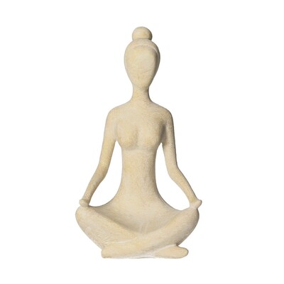Figurka joginki Asana II 6x6x10 cm 6x6x10 cm