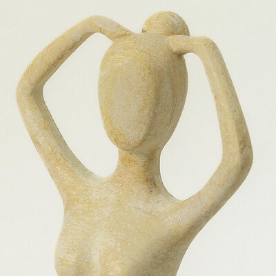 Figurka joginki Asana III 6x6x10 cm 6x6x10 cm