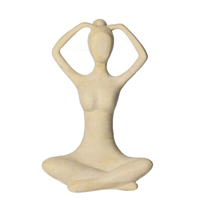 Figurka joginki Asana III 6x6x10 cm 6x6x10 cm